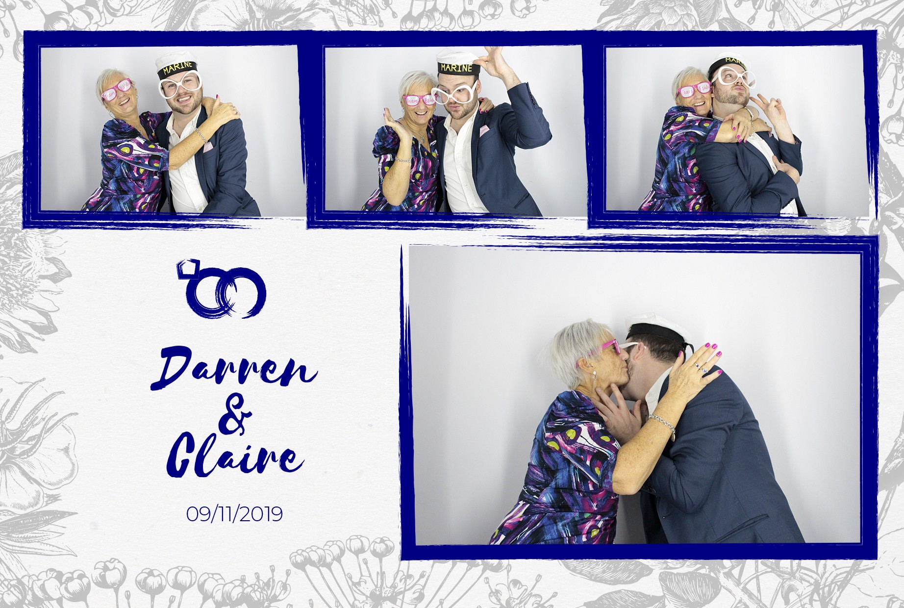 Darren and Claire’s Wedding  | View more photos from the event at gallery.myphotoboothexperience.co.uk/u/MyPhotoBoothExperienceLtd/Darren-and-Claire’s-Wedding